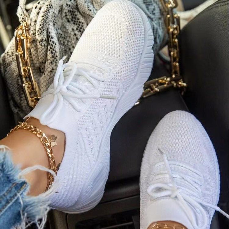Viizmo™ KnitMesh Slip-On Sneakers – Lightweight, Breathable Comfort for Active Women
