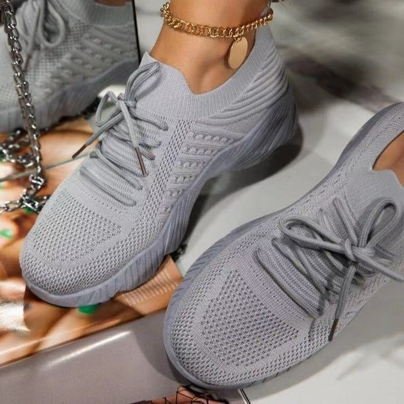 Viizmo™ KnitMesh Slip-On Sneakers – Lightweight, Breathable Comfort for Active Women