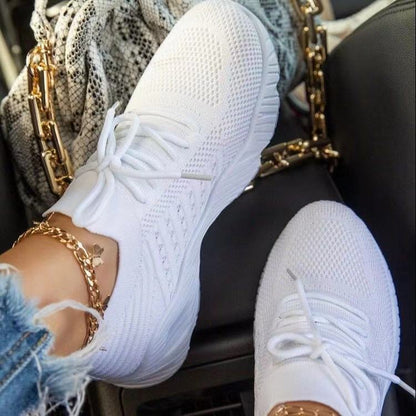 Viizmo™ KnitMesh Slip-On Sneakers – Lightweight, Breathable Comfort for Active Women